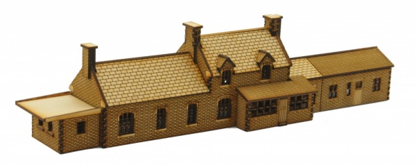 TT-ST005 ''Hesketh'' Station Building TT:120 Gauge Laser Cut Kit